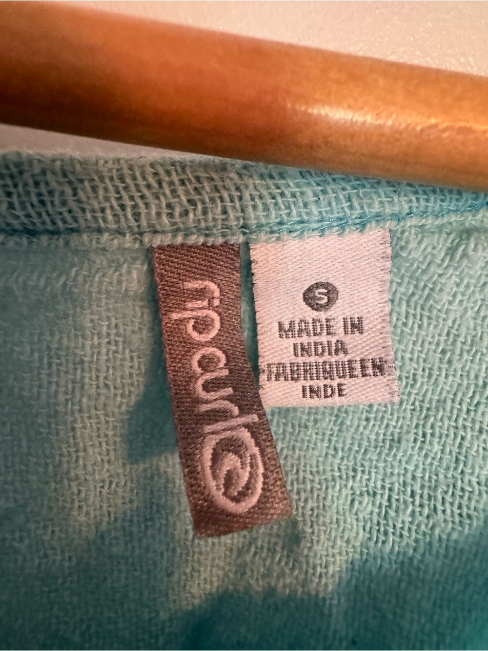 Rip Curl Aqua Gauze Beach Cover Up Tank Top Oversized Small - Picture 11 of 11